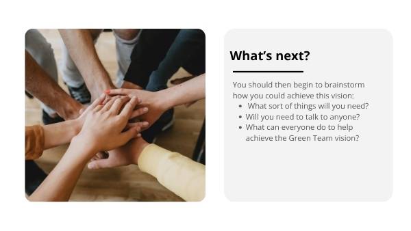 Teamwork for Shared Sustainability Goals Education Presentation — slide 12
