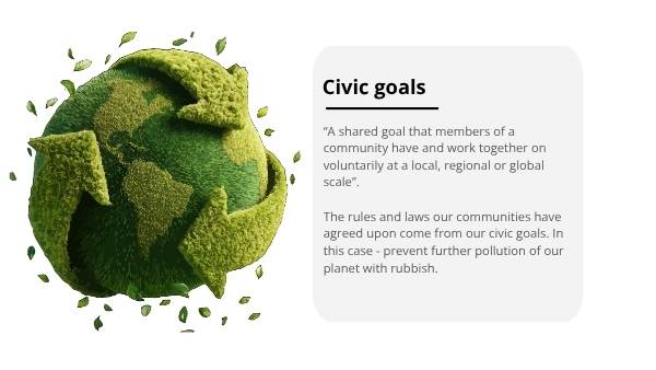 Rules, Laws and Civic Goals Education Presentation — slide 10
