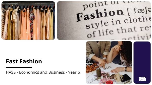 Fast Fashion Education Presentation — slide 1