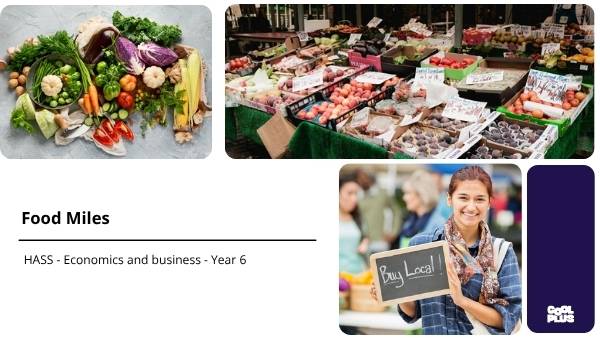 Food Miles Education Presentation — slide 1