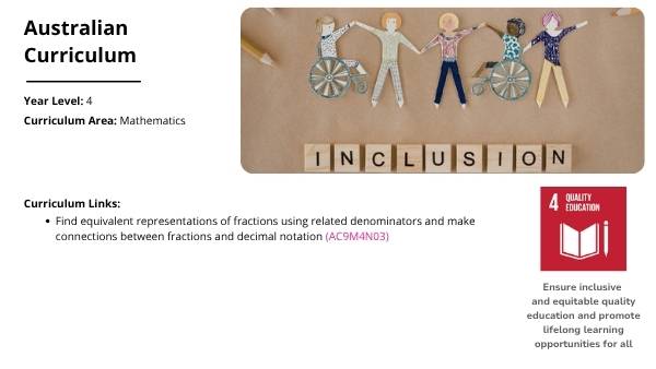 Exploring Access to Education Using Fractions Education Presentation — slide 2