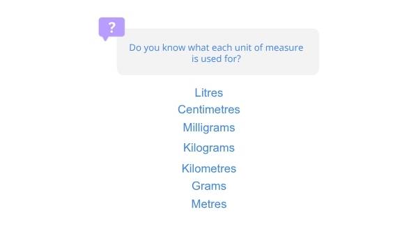 Units for Length, Mass and Capacity Education Presentation — slide 3