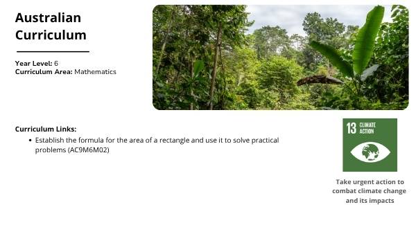 Perimeter and Area in Sustainable Farming Education Presentation — slide 2