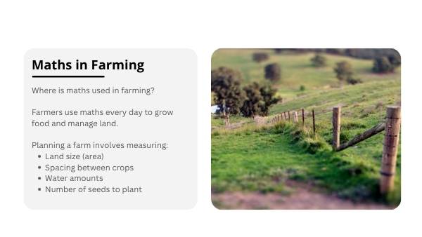 Perimeter and Area in Sustainable Farming Education Presentation — slide 6