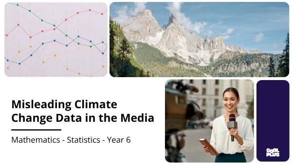 Misleading Climate Change Data in the Media Education Presentation — slide 1