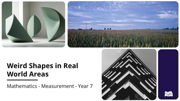 Weird Shapes in Real World Areas Education Presentation — slide 1