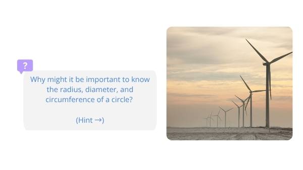 Circumference, Radius and Diameter Education Presentation — slide 6