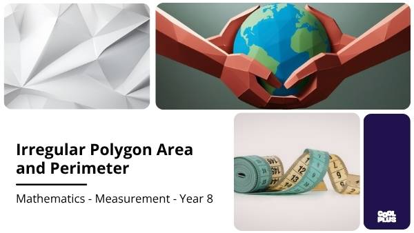 Irregular Polygon Area and Perimeter Education Presentation — slide 1