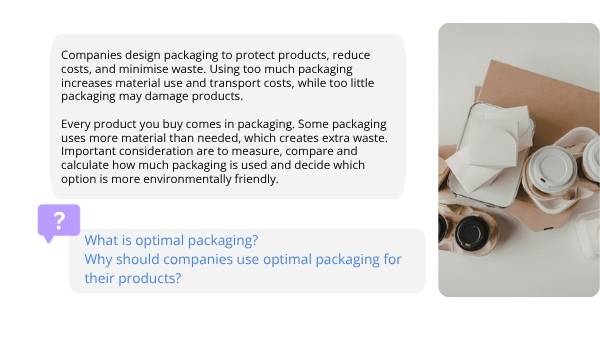 Optimal Product Packaging — slide 4