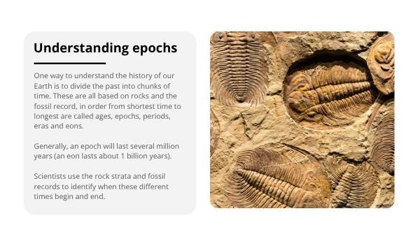 Time for a New Epoch? Education Presentation — slide 5