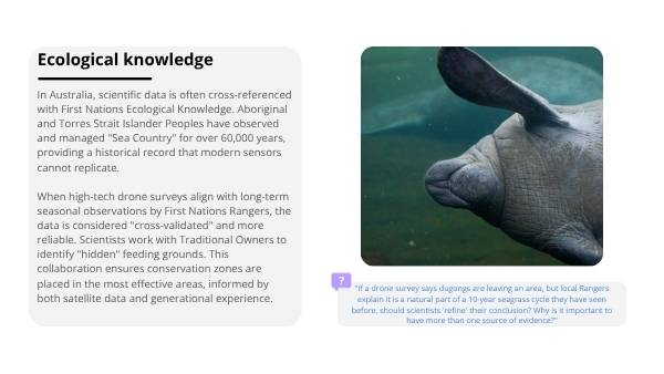 The Science of Saving the Dugong Education Presentation — slide 6