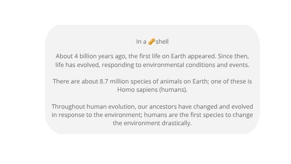The Story of Human Evolution Education Presentation — slide 3