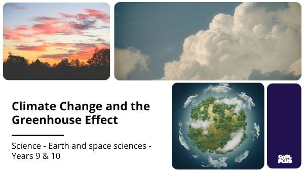 Climate Change And The Greenhouse Effect Education Presentation — slide 1