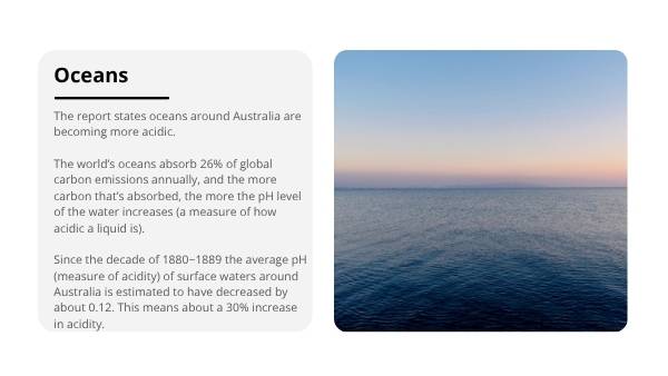 Responding to the State of the Climate Report Education Presentation — slide 10