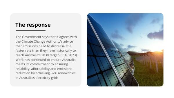 Responding to the State of the Climate Report Education Presentation — slide 12