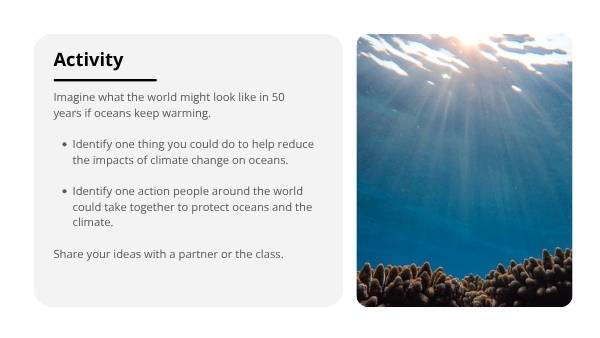 Oceans and Global Warming Education Presentation — slide 8