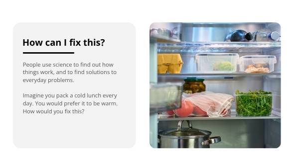Scientific Solutions to Real World Problems Education Presentation — slide 4