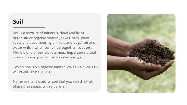 Rocks, Minerals and Soil Education Presentation — slide 9