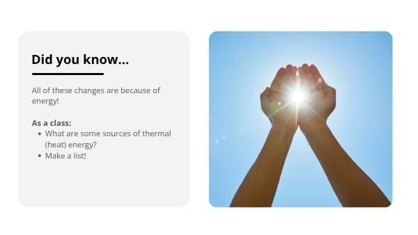 Thermal Energy Education Presentation — slide 5