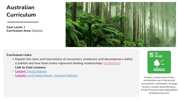 Food Chains and Habitats Education Presentation — slide 2