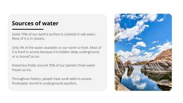 Water and its Cultural Significance Education Presentation — slide 7