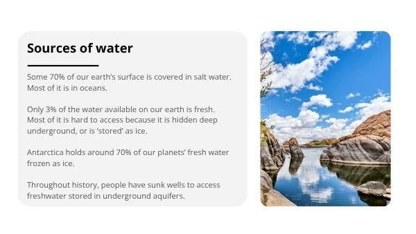 Exploring the Water Cycle Education Presentation — slide 4