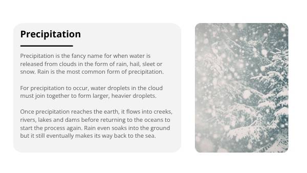 Exploring the Water Cycle Education Presentation — slide 9