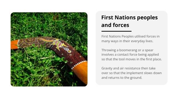 Forces in First Nations Games Education Presentation — slide 12