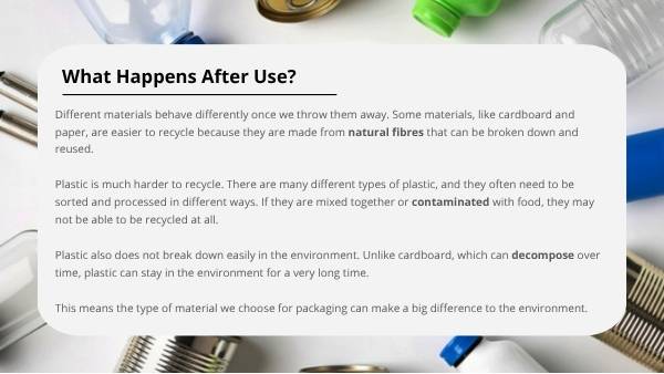 Packaging Matters Education Presentation — slide 6