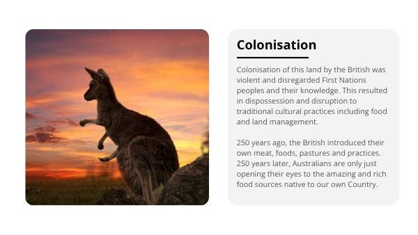 Sustainable Australian Food Systems Education Presentation — slide 3