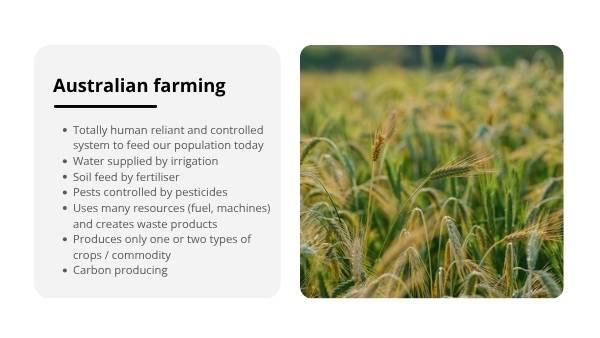 Sustainable Australian Food Systems Education Presentation — slide 7