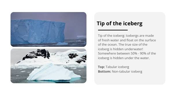Exploring Icebergs Education Presentation — slide 9