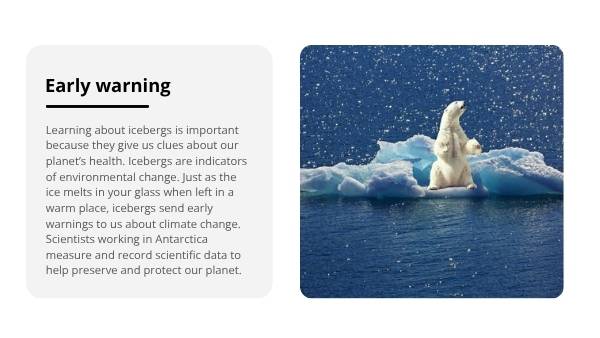 Exploring Icebergs Education Presentation — slide 10