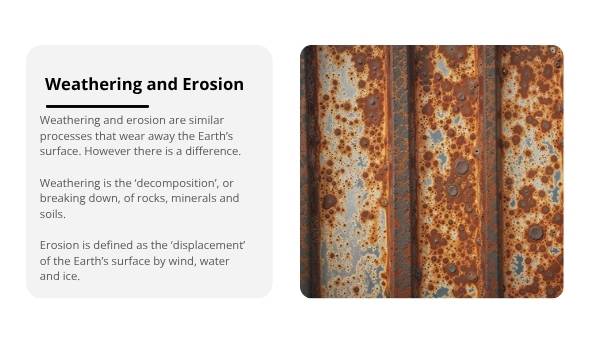 Weathering and Erosion Education Presentation — slide 7