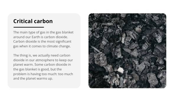 Climate Change vs Greenhouse Effect Education Presentation — slide 7