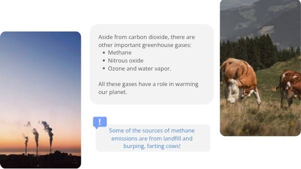 Climate Change vs Greenhouse Effect Education Presentation — slide 8