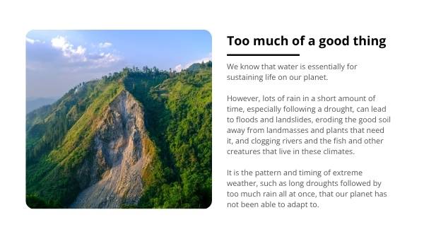 State of the Climate Report 2024 - Survival of Living Things Education Presentation — slide 10