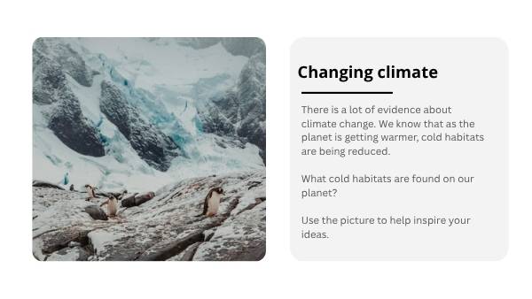 Changing Penguin Worlds Education Presentation — slide 4
