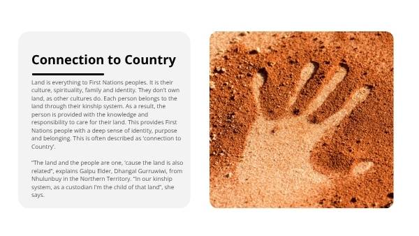 First Nations Peoples - Integral to Country Education Presentation — slide 9
