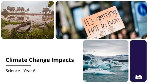 Climate Change Impacts Education Presentation — slide 1