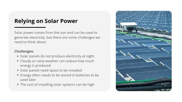 Power from the Sun Education Presentation — slide 4
