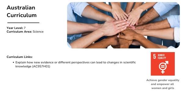 The Matilda Effect: Recognising Women's Achievements in Science Education Presentation — slide 2