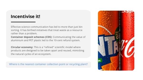 Waste in the World Education Presentation — slide 6