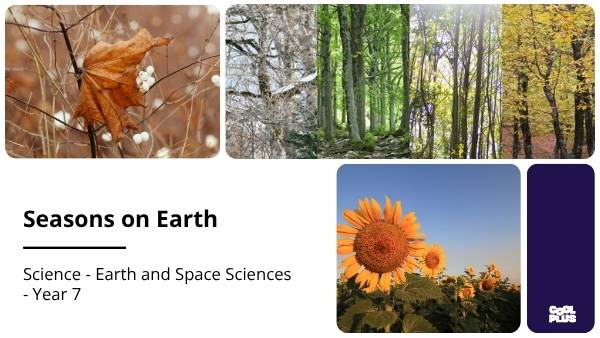 Seasons on Earth Education Presentation — slide 1