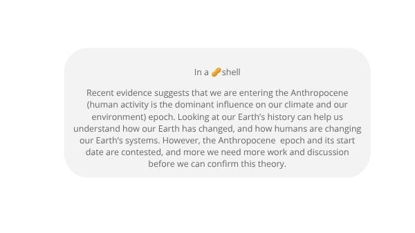 Living in the Anthropocene Education Presentation — slide 3