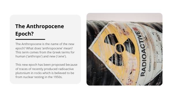 Living in the Anthropocene Education Presentation — slide 10