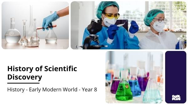 History of Scientific Discovery Education Presentation — slide 1