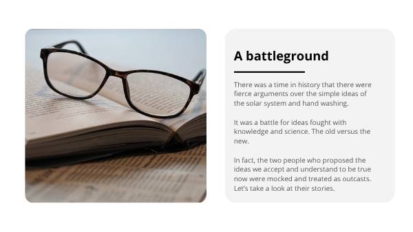 History of Scientific Discovery Education Presentation — slide 7
