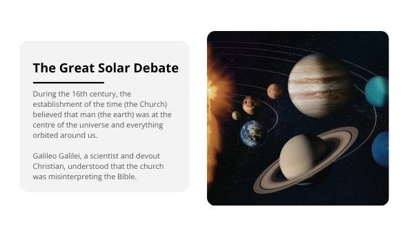 History of Scientific Discovery Education Presentation — slide 8