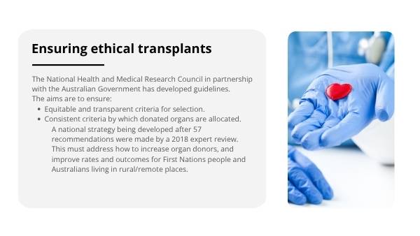 Ethics of Organ Transplantation Education Resources — slide 11
